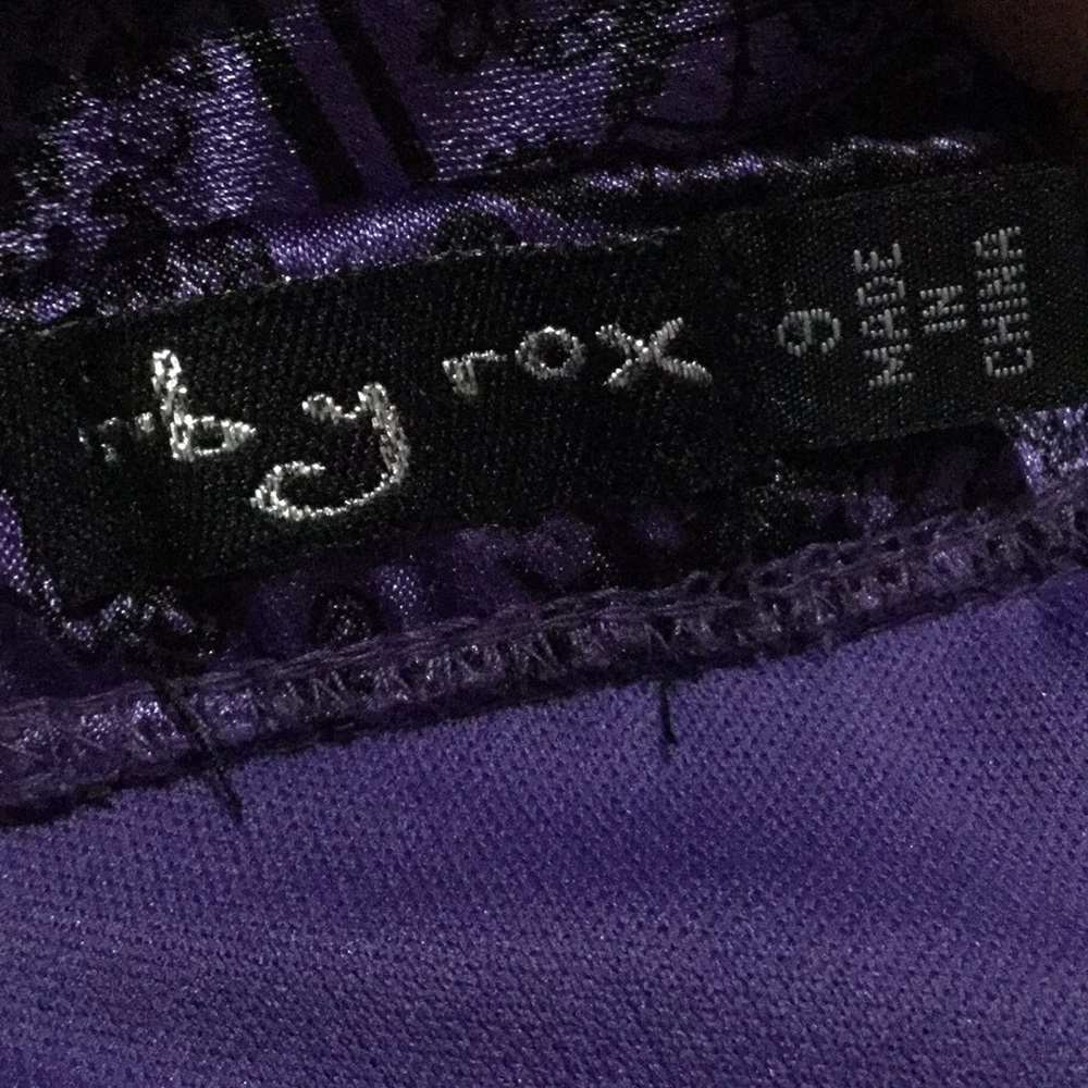 ๐ Semi-formal Ruby Rox purple dress ๐ - Picture 3 of 3